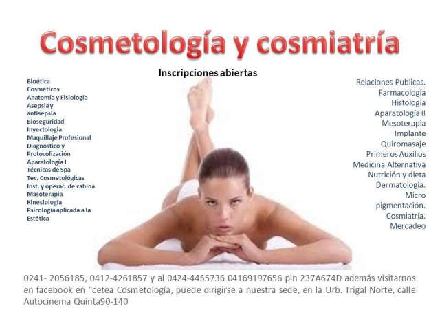 Diplomado de cosmiatria y salud estetica en Valencia - Cursos / Clases |  105885