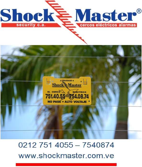 Shock master® empresa de sistemas de seguridad cercos eléctricos