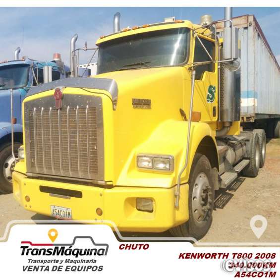 Chuto amarillo kenworth t800 6x4 2008 ubicado en valencia en Valencia -  Camiones | 174221