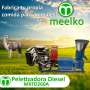 Peletizadora Meelko 260 mm 35 hp DIESEL para concentrados balanceados 450-600 kg/h - MKFD2