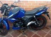Moto bera brz 200cc 2014 azul y negra